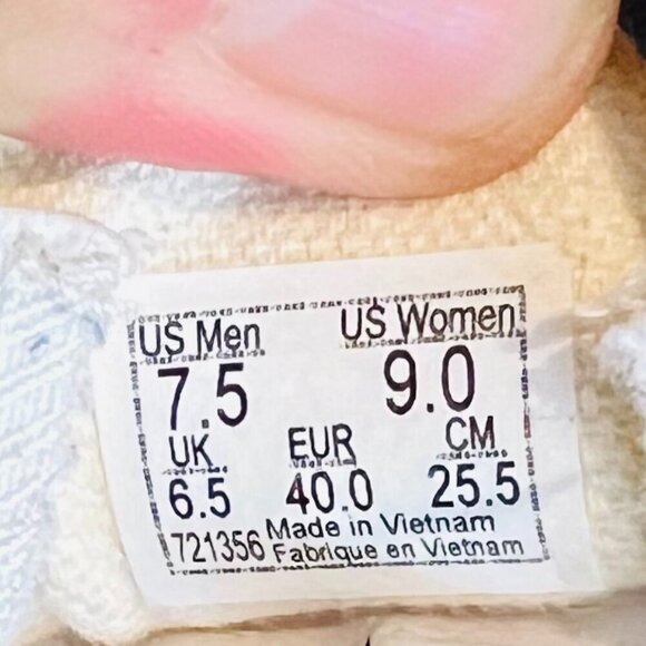 RARE🔥 VANS Classic Slip On Checkerboard Racing Flag White Black Sz 7. Mens Shoe - Picture 8 of 16